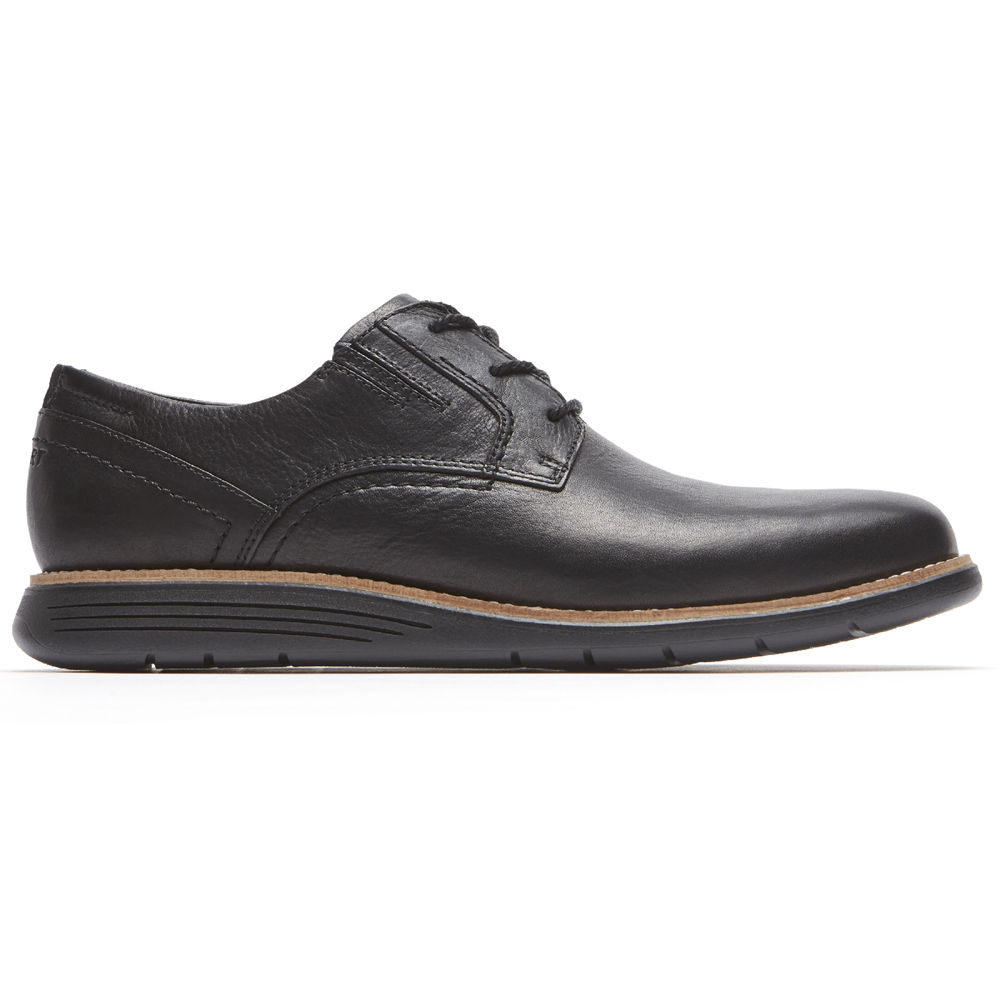 Rockport Mens Total Motion Sport Plain Toe - Dress Shoes Black - VTN834207